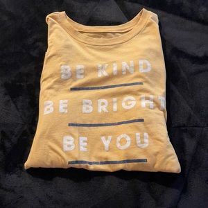 Yellow Graphic Crop Top